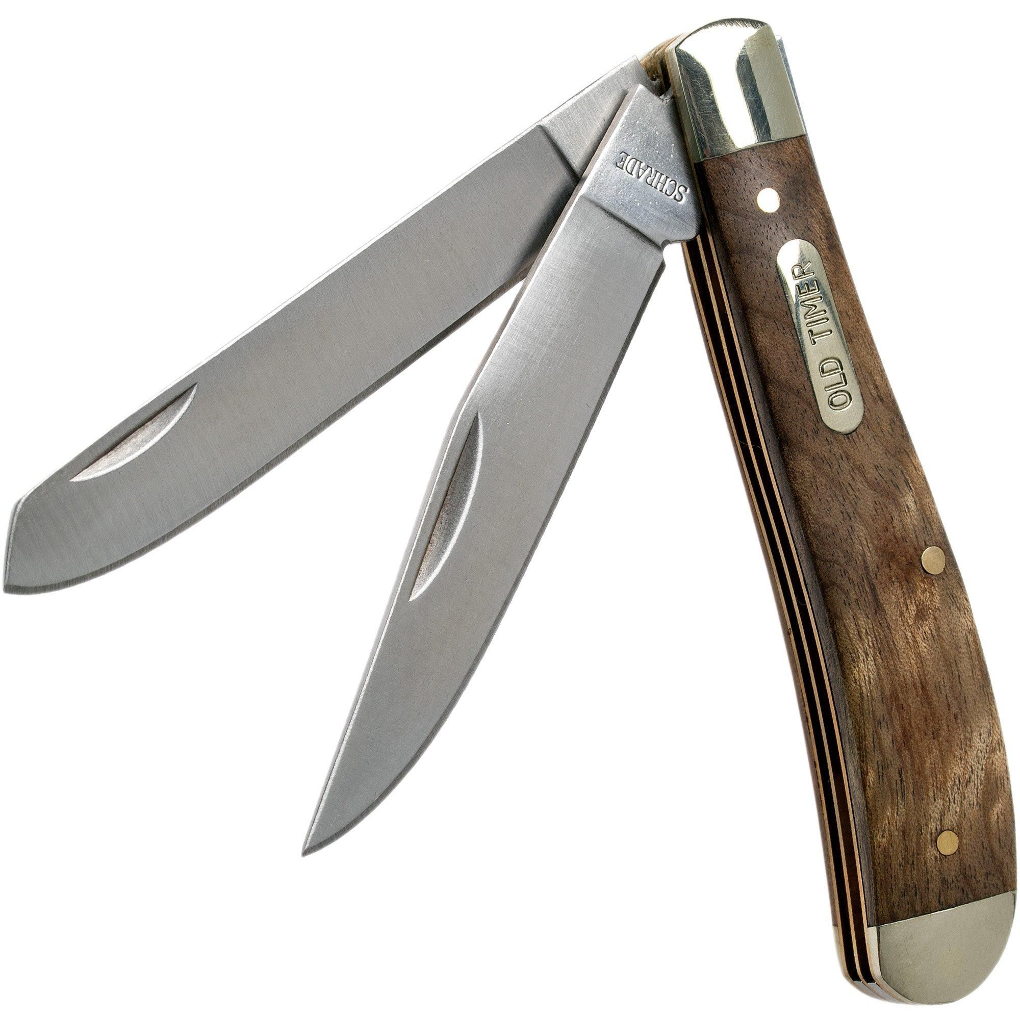 Schrade Old Timer Gunstock Trapper 94OTW Desert Ironwood - Zakmes - Slipjoint - 2023