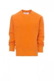 Payper Orlando Sweatshirt Enfant Manches trois quarts Col rond Coton/Polyester Uni Orange Unisexe 3-4 Ans