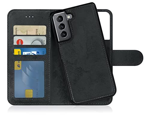 MyGadget Flip Case for Samsung Galaxy S22 Plus 5G - Black