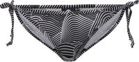 Hummel Dames Zwembroekjes hmlocean Zwart/Wit XL Gestreept String Polyester Low Waist