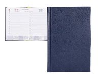 Liderpapel Corfu-Dagboek, 15 x 21 cm, 2024 Dag, Blauw, 60 g