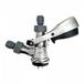 Coupleur pour fût de type S - inox - comprend 2 raccords Duotight