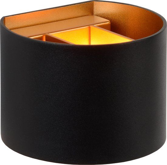 Lucide XIO - LED Wandlamp - G9 - 3.5W - Zwart