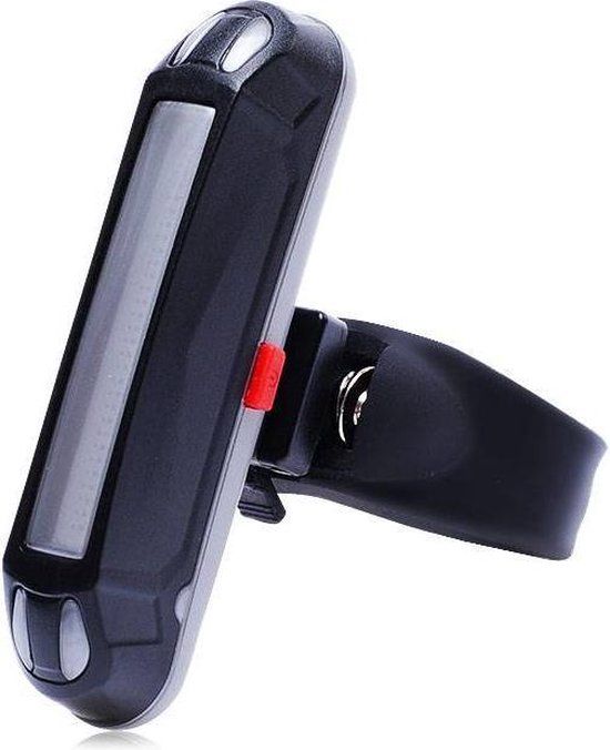 Lipa A54 Achterlicht Fiets USB - Zwart - Aluminium - 2023