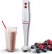 Beper Staafmixer - Handmixer - 400W - Instelbare Snelheden + Turbo Functie - Zilver/Zwart