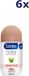 Sanex 6x Deo Roll-on - 50ml - Natur Protect Bio Aloe Vera