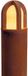 SLV Rusty Cone 70 Buiten Sokkellamp