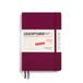 LEUCHTTURM1917 370565 Weekoverzichten 2025, medium, DIN A5, softcover, havenrood, Duits