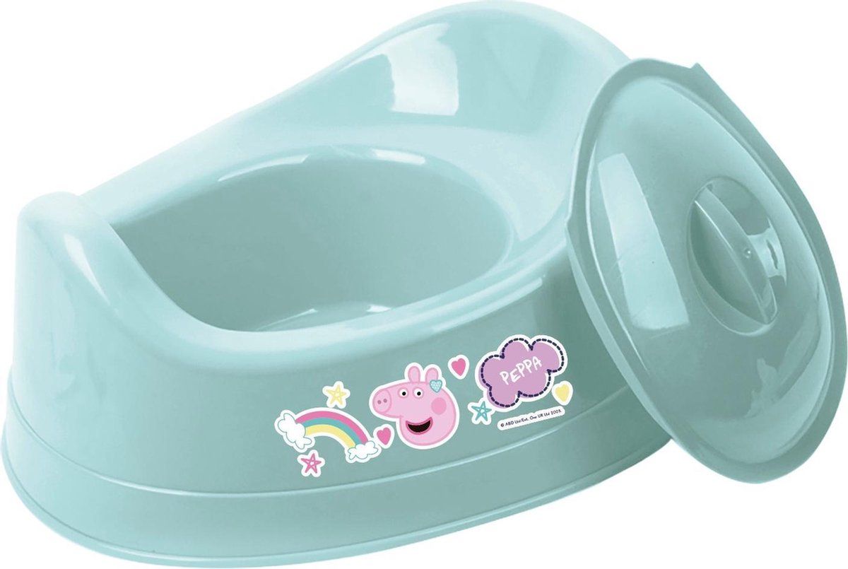 Nickelodeon Peppa Pig Junior Plaspotje - Turquoise - 26,5 x 22,5 cm