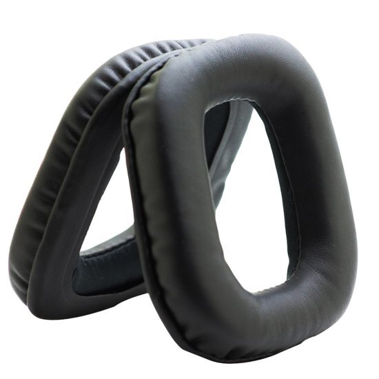 Mmobiel Koptelefoon oorkussens earpads geschikt voor: Logitech G35 G930 G430 F430 F450 Surround Gaming Headset / Kunstleer Zwart
