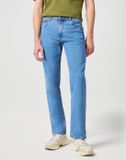 Wrangler Texas Str Heren Regular Fit Jeans Blauw - Maat W40 X L32