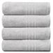 GC GAVENO CAVAILIA Extra zachte handdoeken van Egyptisch katoen, absorberend, 4 stuks, wit