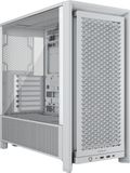 CORSAIR 4000D RS Modulaire Middenklasse PC-kast - Wit