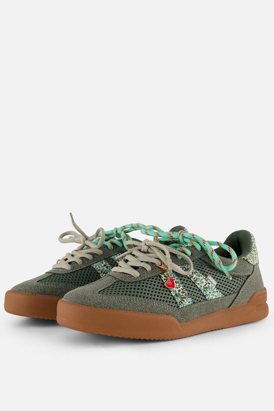 POSH by Poelman Posh Sneakers groen Synthetisch - Maat 39