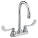American Standard 7500170.002 Monterrey 1.5 GPM toiletkraan met polsbladhandgrepen, 11,75 x 10,75 x 5, chroom