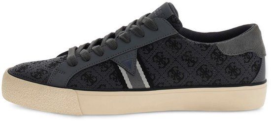 GUESS Davor Lage Sneakers Mannen Synthetisch/Leer Zwart 45