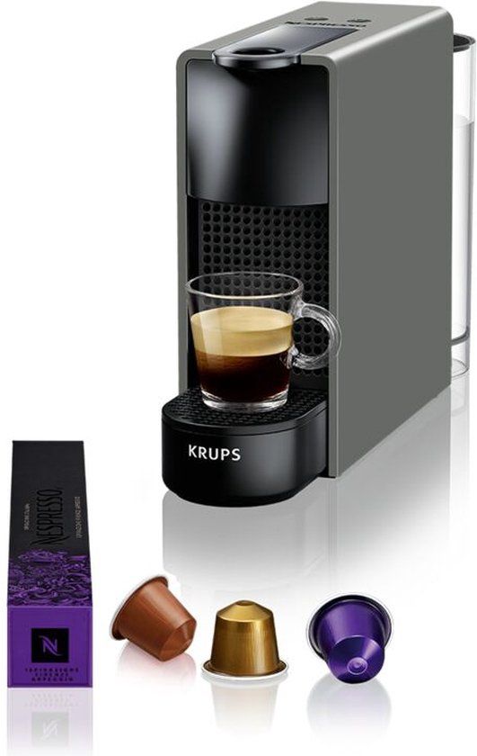 Krups Nespresso Essenza Mini XN110B - Grijs - Koffiecupmachine