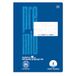 Staufen Green schoolschrift DIN A4, liniatuur 4 (9 mm gelinieerd), 4 schriften van elk 16 vellen, 90 g/m² gerecycled papier, ronde hoeken voorkomen "ezeloren"