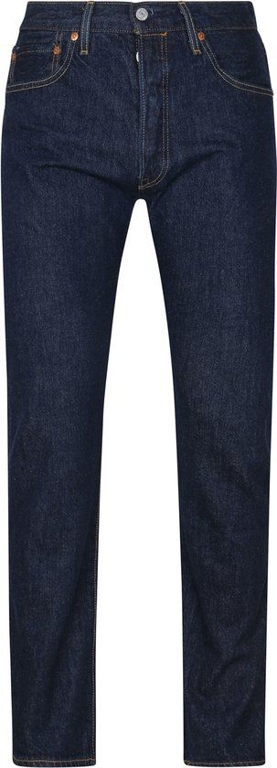 Levi's 501 Regular Fit Jeans - Dark Blue - Men's - W32/L32