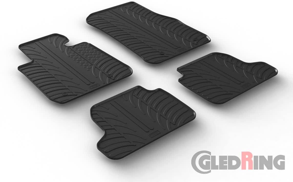 Gledring Rubbermatten BMW 2-Serie F22 Coupé 2013- (T Profiel 4-delig + Montageclips