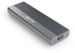 Switss® M.2 SSD Behuizing NVMe & SATA 2230/2242/2260/2280 - USB-C 10Gbps - Aluminium Heatsink