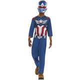 Rubies Marvel Captain America klassiek Brave New World kostuum 9-10 jaar