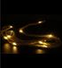 Stern Fabrik touwverlichting - 2x - jute - 10 LED lampjes - warm wit - 150 cm