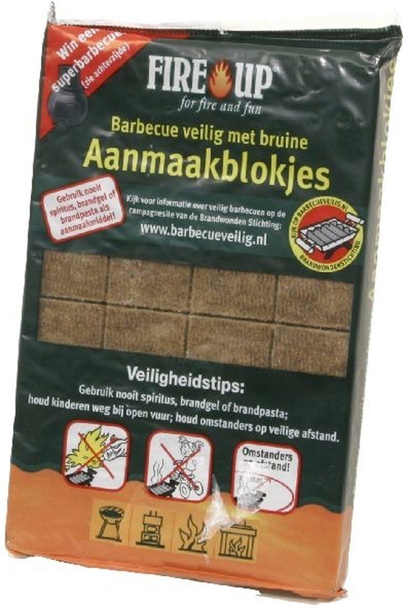 Basic Fire up Aanmaakblokjes 24 stuks