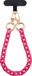 kwmobile telefoonketting universeel 35cm lengte - Telefoonkoord van kunststof - Polslusje voor smartphone - In roze