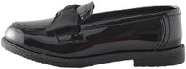 Next - Meisjes - Leren loafers met strik voor school - Zwart