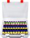 Icecat Organiseur de clés USB avec 104 pièces Blanc