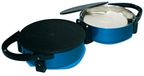 Amtra Croci C6059206 picknickset roestvrij stalen pannen, 2 x 1,89, maat LT