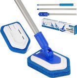 Brosse de nettoyage avec manche télescopique, 119 cm
