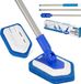 Brosse de nettoyage avec manche télescopique, 119 cm