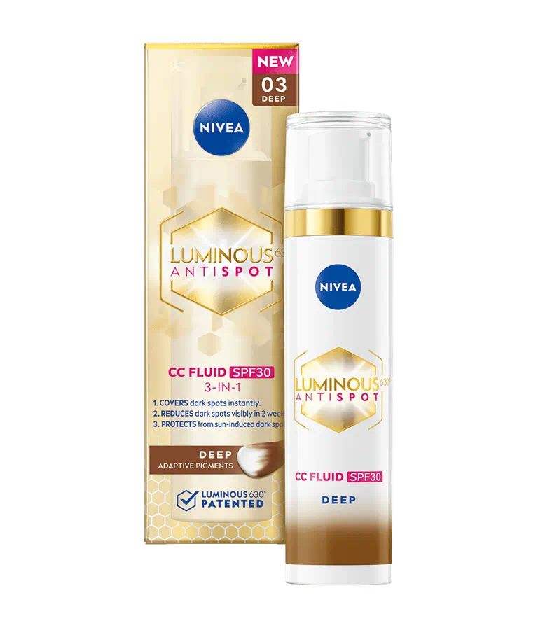 NIVEA Cellular LUMINOUS630 CC Fluid Cream SPF 30 - Dark - 40ml