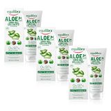 equilibra Lichaam, aloë crio-gel cellulitis, koele gel met aloë vera en aloë 3+, bevordert de perifere doorbloeding, contrast, vochtretentie, cellulitis en sinaasappelhuid, 3 stuks à 200 ml