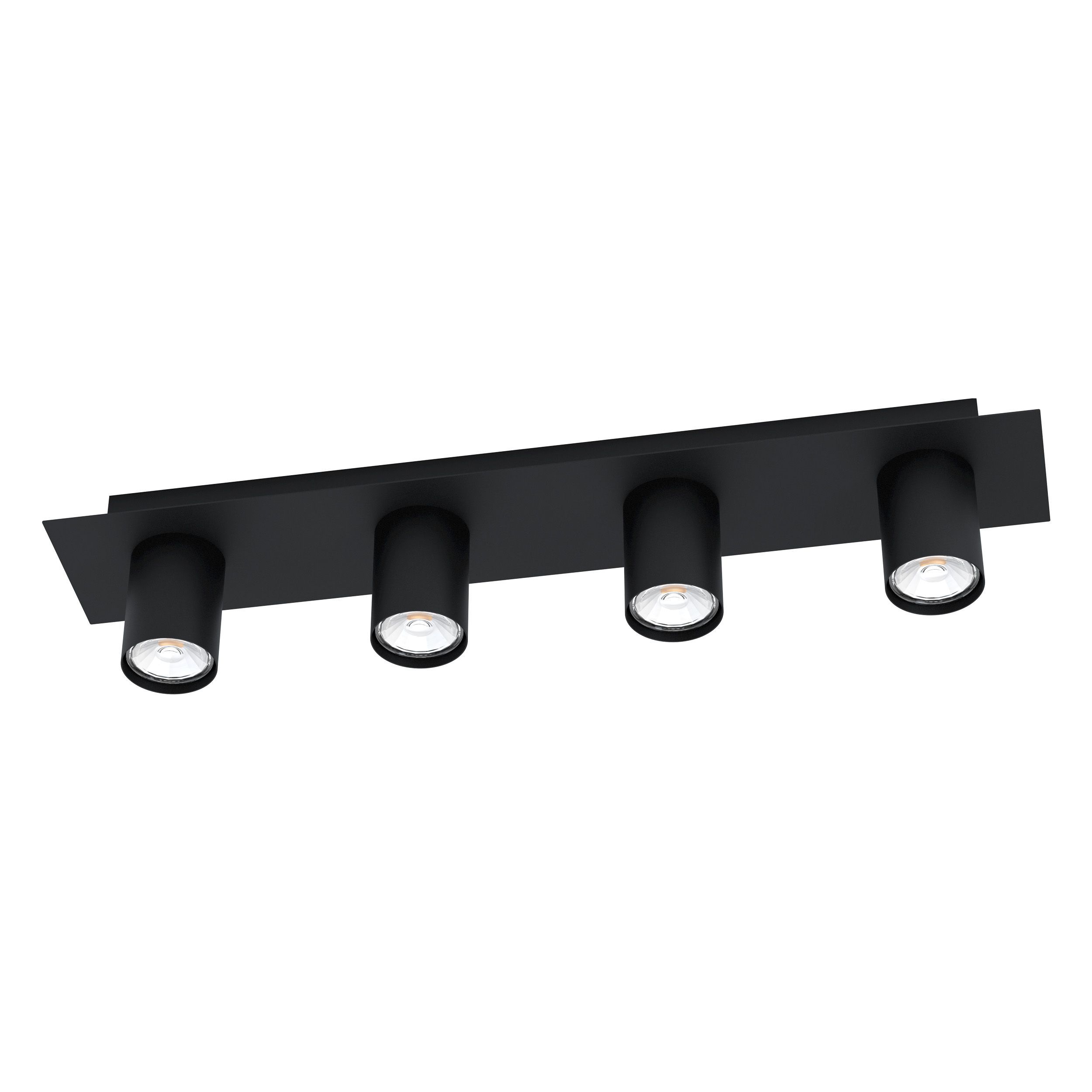 EGLO Valcasotto Plafondlamp - GU10 - Zwart