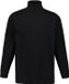 JP 1880 Heren Colshirt Basic Jersey Lange Mouwen Zwart Maat 4XL