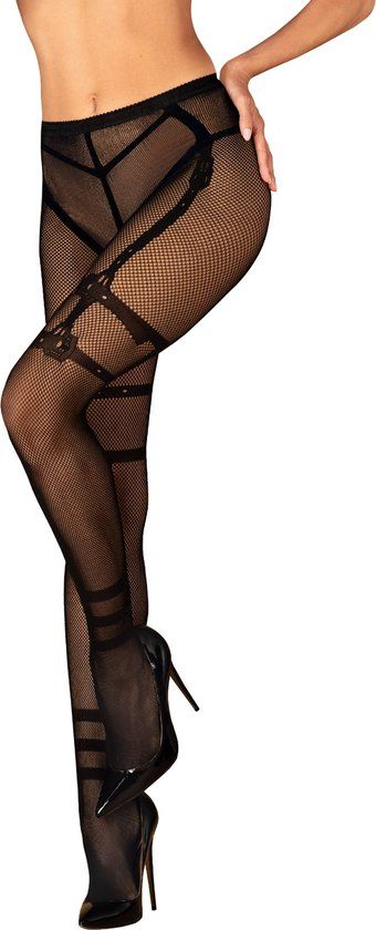 Obsessive S123 Panty - Zwart - Dames