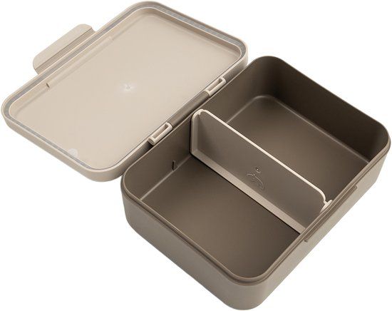Done By Deer Lunchbox Met Verdeler - Tiny Trails - Sand