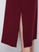 Joop! Nachthemd Luxe Vrouwen Lange mouw Effen Modal/Elastaan DARK RED