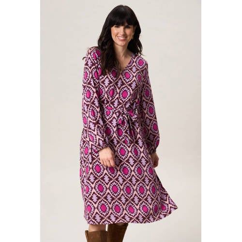 Miss Etam midi jurk roze