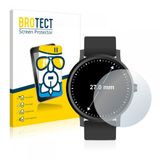 BROTECT Screenprotector Transparant voor Horloges (Rond, Diameter: 27 mm)