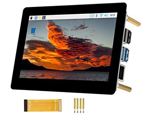IBest 5inch DSI LCD (B) 800×480 Resolution Capacitive Touch Display IPS Screen for Raspberry Pi 4B/3B+/3A+/3B/2B/B+/A+, Compute Module 3+