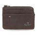Pepe Jeans Staple Portemonnee Bruin 11x7x1,5 cm Leer