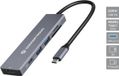 Conceptronic DONN23G station d'accueil & réplicateur de ports Filaire USB 3.2 Gen 1 (3.1 Gen 1) Type-C Gris