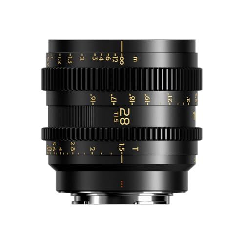 THYPOCH Simera-C 28mm T1.5 FF Prime Cine Lens for Sony E-Mount - Black