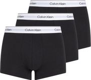 Calvin Klein Trunk 3 Pack Noir Coton Stretch Boxershorts pour Homme