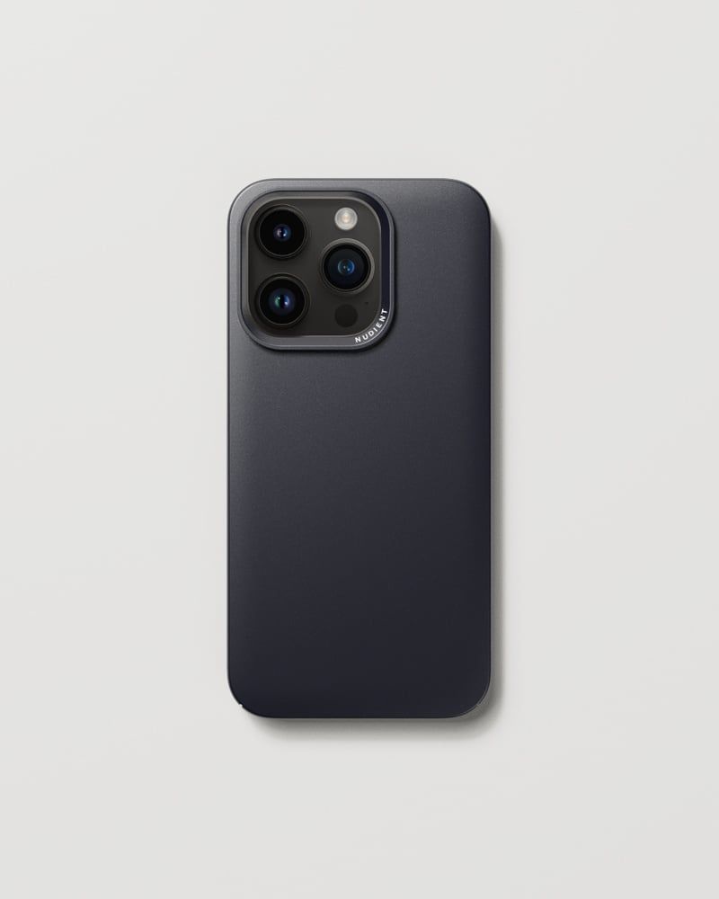 Nudient Thin Magnet Case for iPhone 14 Pro - Midwinter Blue