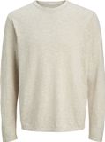 JACK&JONES Heren Gebreide Trui - Katoen/Linnen - Ronde Hals - Lange Mouw - Regular Fit - Maat XXL - String